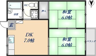 ヒルサイドテラスの物件間取画像